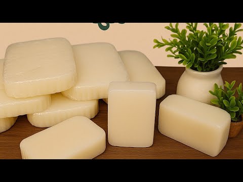 Milky glycerin soap - صابون جلسرين حليبي