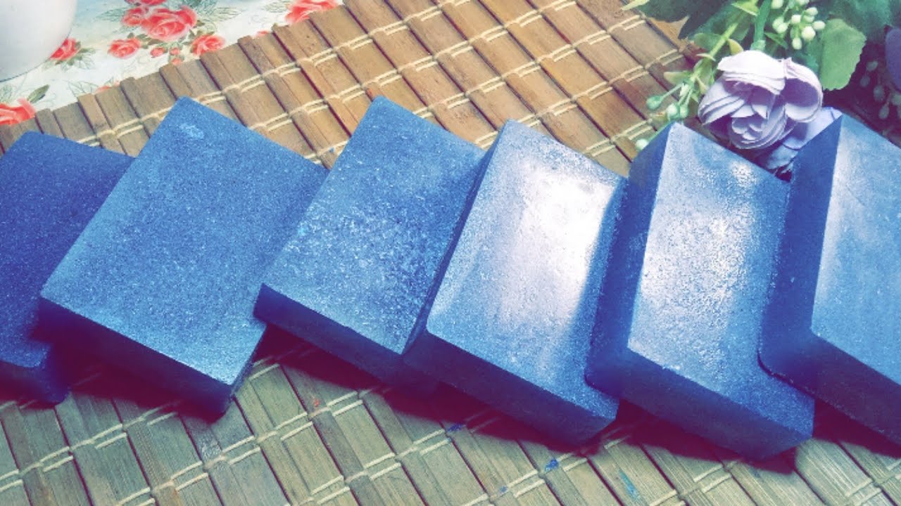 Glycerin Soap Base - صابون جلسرين بالنيله زرقاء