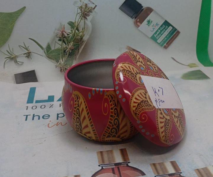 برطمان بطابع اسواني 50 جم (K07)