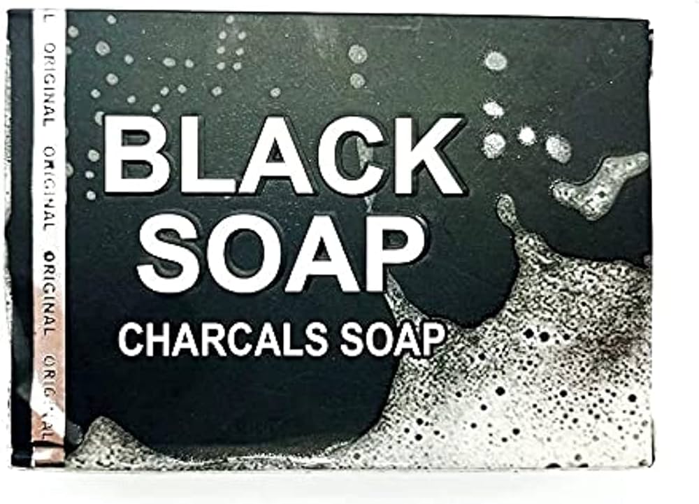 Charcoal glycerin soap - صابون جلسرين بالفحم